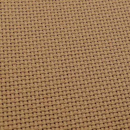 Miniatura 35 de 19" x 28" 14CT Tela de punto de cruz de algodón Aida (lino)