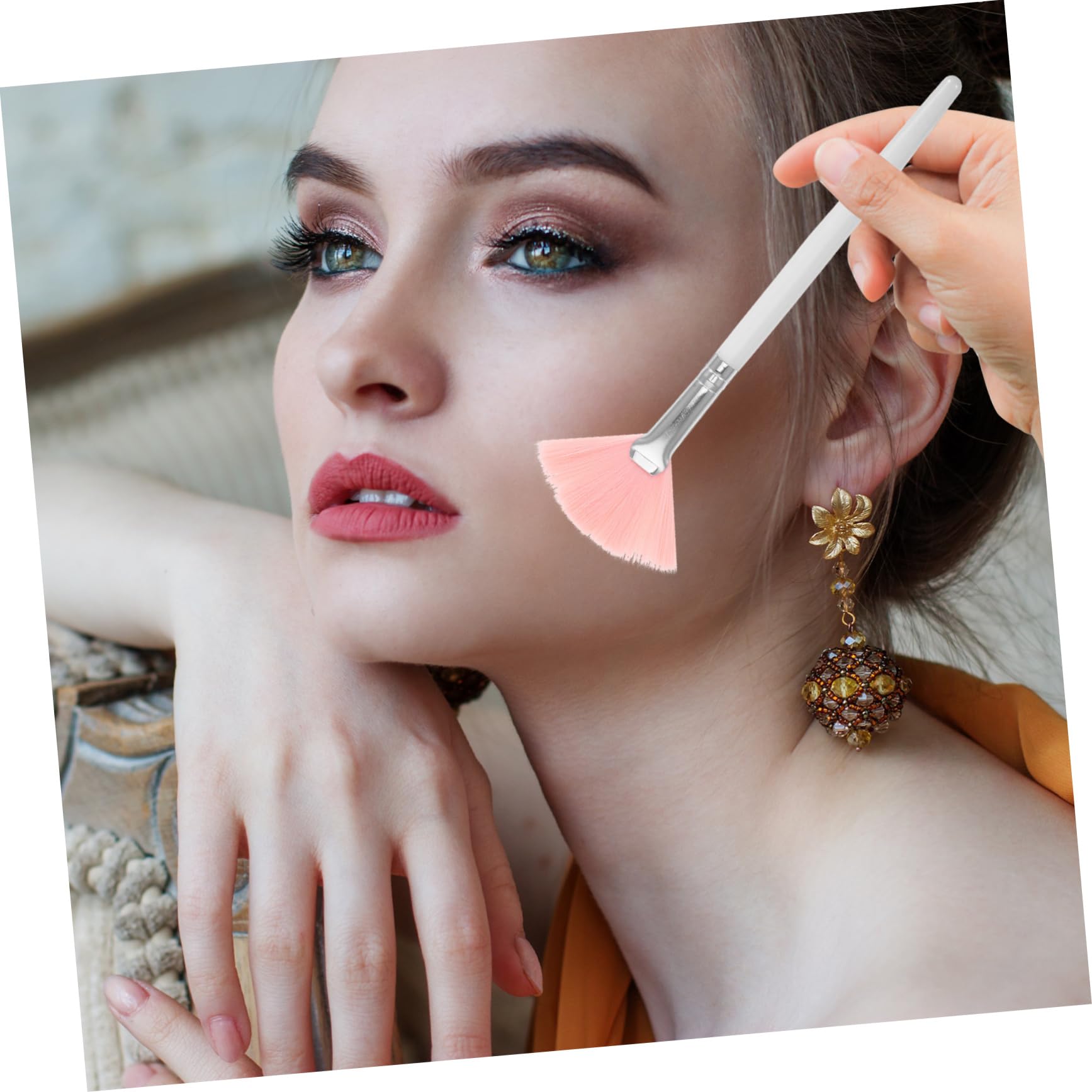 20 Pz Pennello Da Trucco Pennello Applicatore Facciale Cosmetici Strumenti Per Il Trucco Pennello Applicatore Morbido Crema Cosmetico Pelliccia Soffice Plastica Mancare