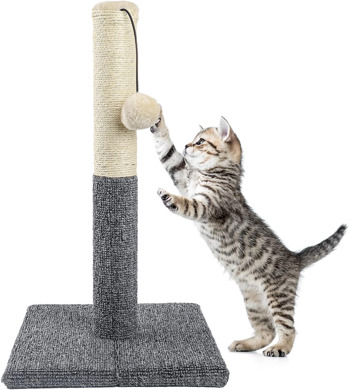 Awefrank Cat Scratching Post, 52cm Scratching Post for indoor Cats