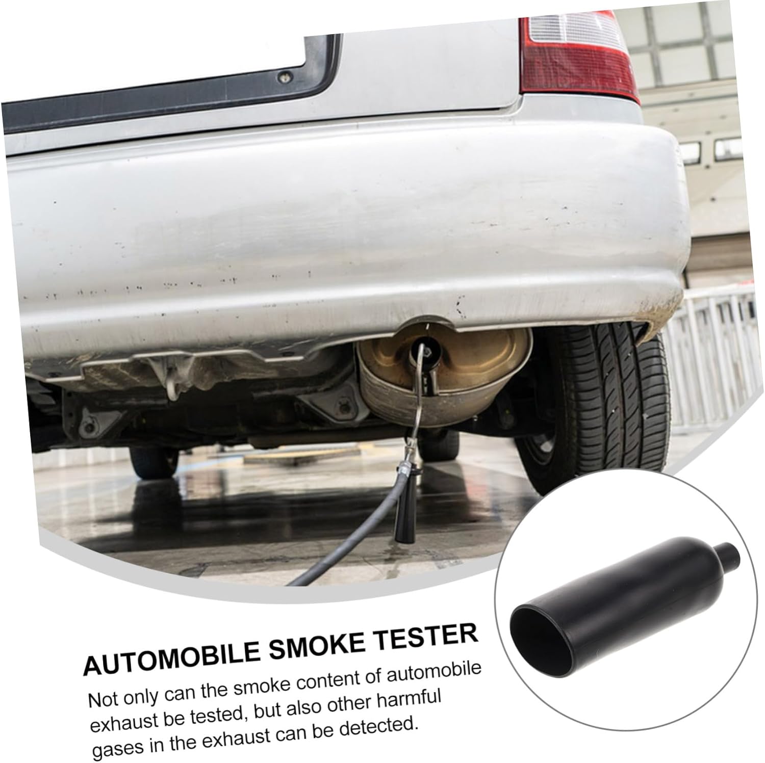 Mobestech 3pcs Automotive Intake Bladder Cover Car Vent Accessories Leak Detectors Cover Intake Adapter Easy to Use Essential Tool