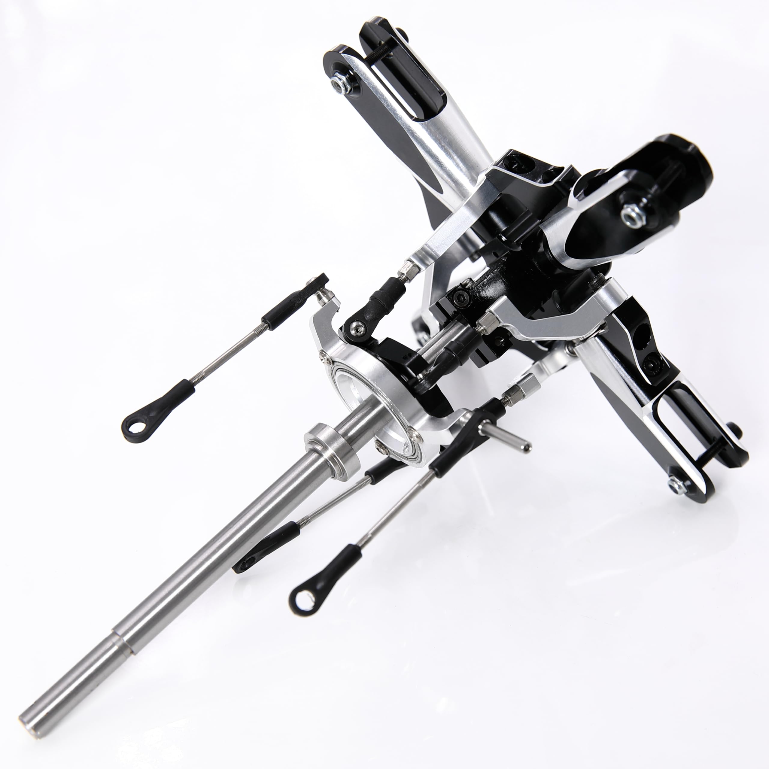T-rex 500 DFC RC Helicopter 4 Blades Main Rotor Head Kit for Align Trex 500 Upgrade Part (4 Blades Rotor Head)