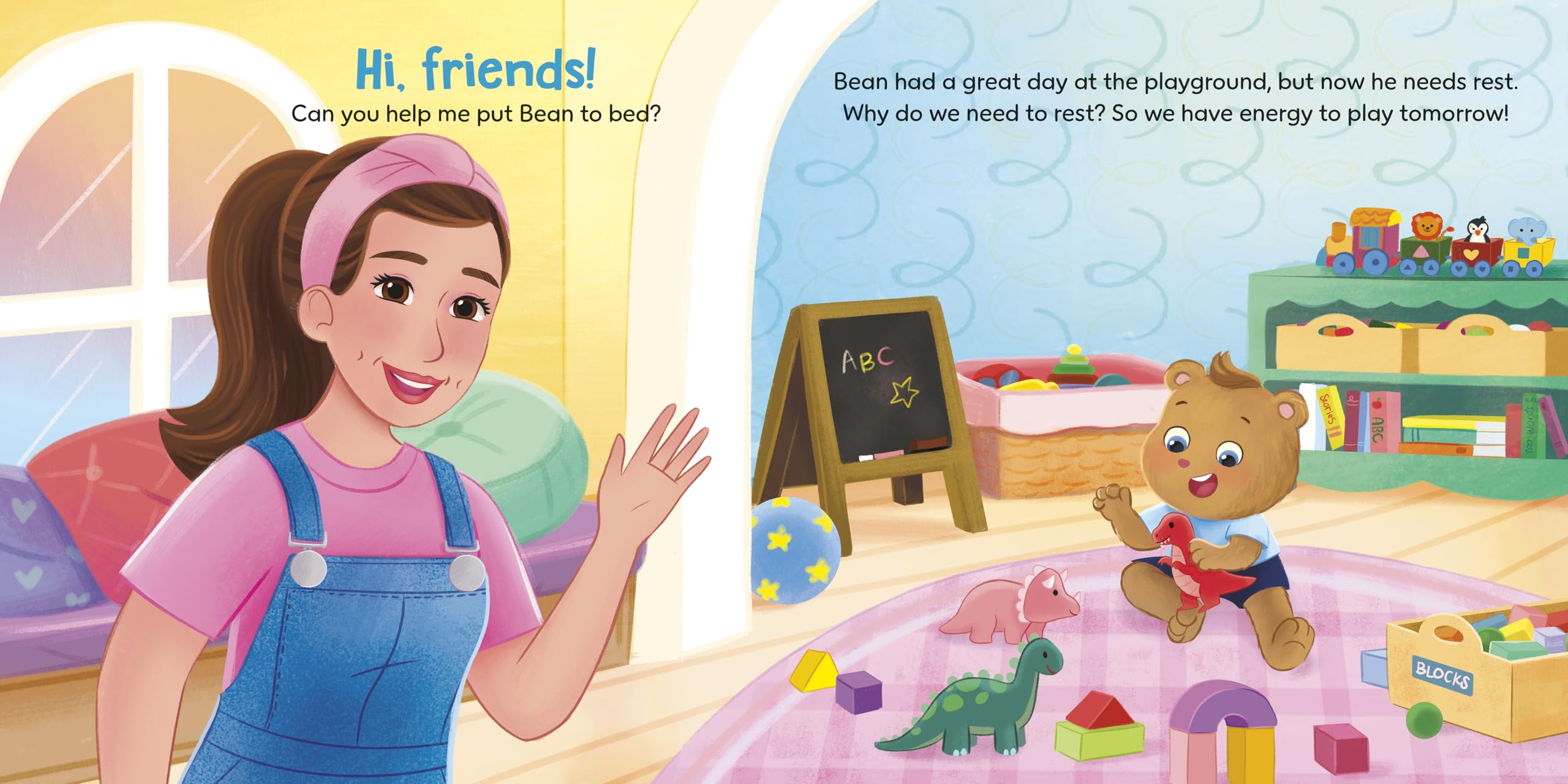 Ms. Rachel and Bean and the Bedtime Routine:: Encouraging a Calm and Comforting Good Night (Books by Ms. Rachel)