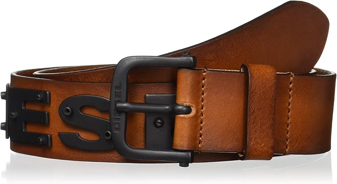 Amazon ディーゼル Diesel メンズ レタリングデザイン ベルト Xps907 ベルト 通販