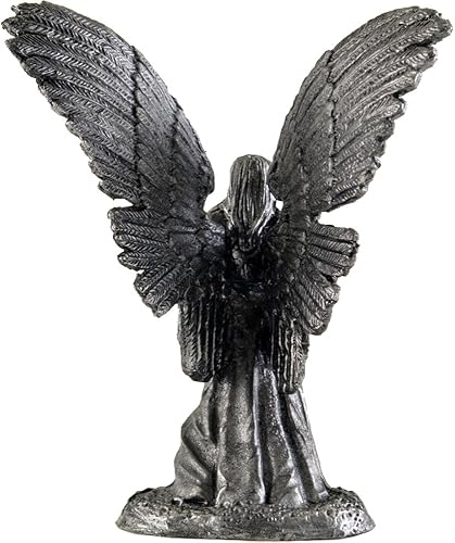 Miniatura 4 de Nike (mitología) diosa que personificó la victoria. Escultura de metal. Colección 1.378 in (escala 150) figura en miniatura. Soldados de juguete de