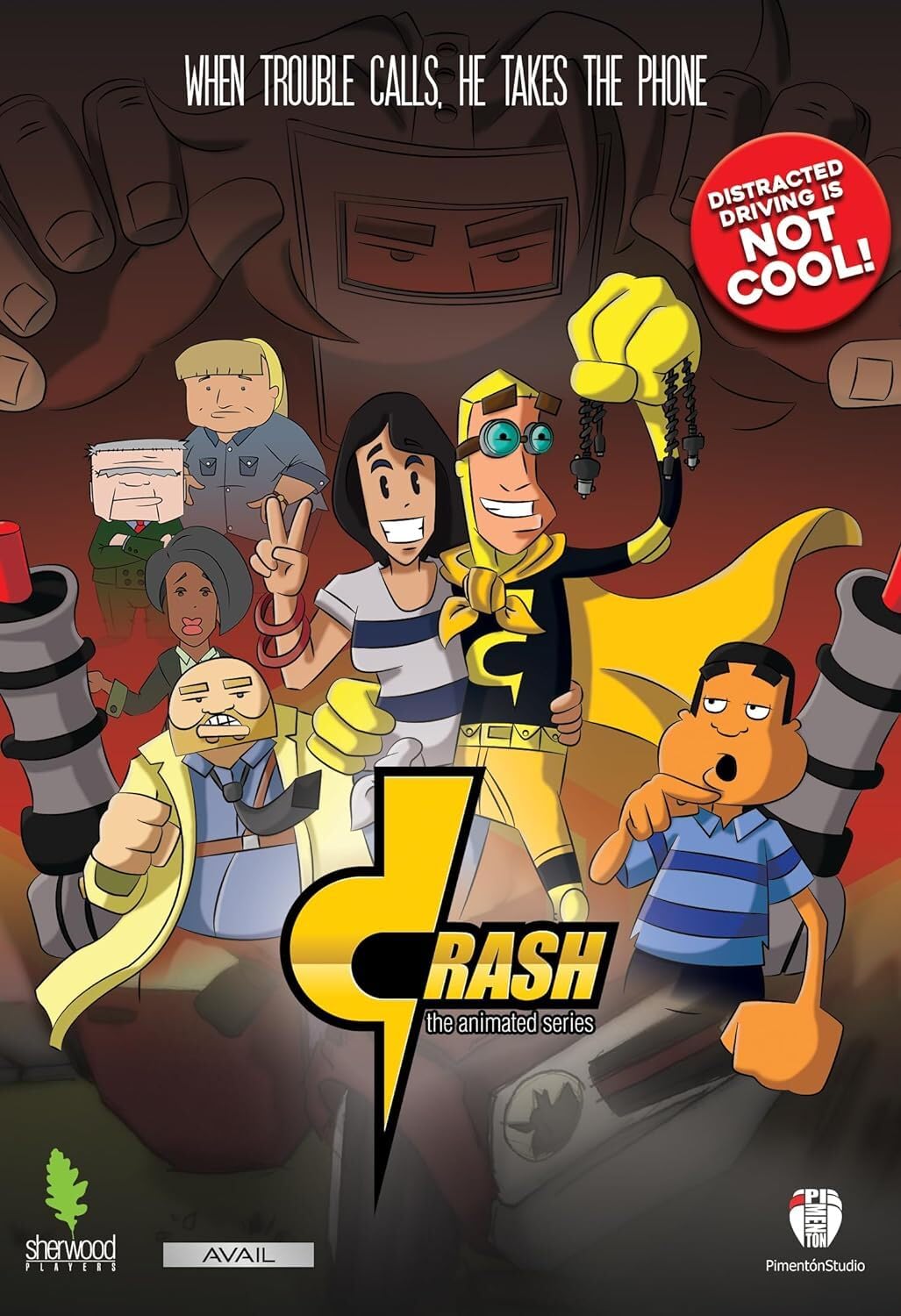 Feature Film Crash The Animated Series DVD New 760137146049