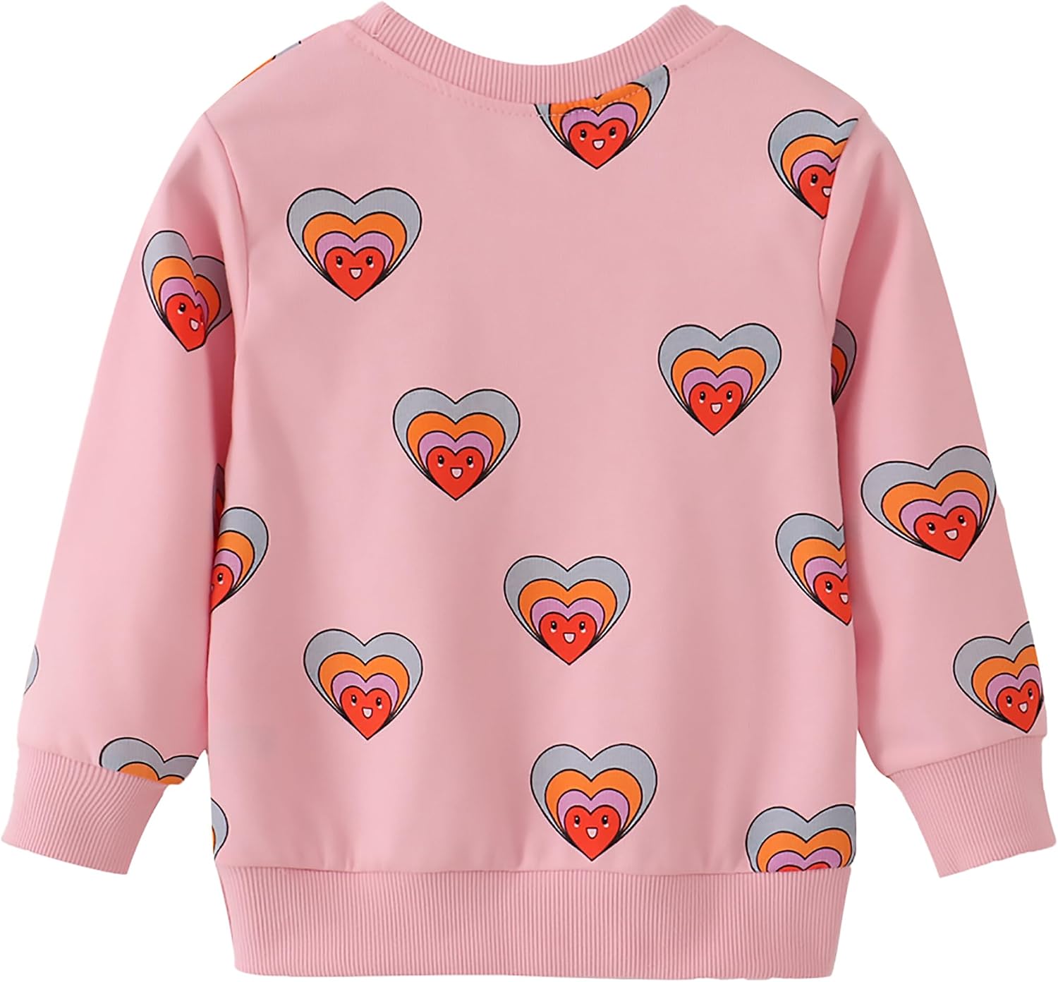 AIWUHE Toddler Boys Girls Sweatshirt Crewneck Pullover Long Sleeve Tops Blouse Cotton T-Shirt Fall Winter Clothes 2-6Y