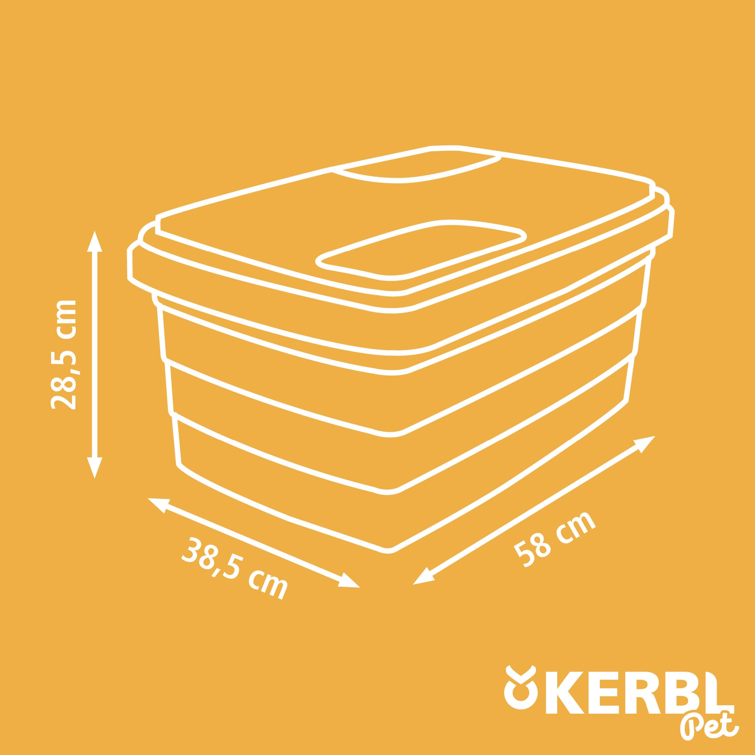 Kerbl Pet Muelle de Tierra para conejitos de Conejo, Cueva de Conejo con Dos accesos, como una madriguera Natural de Conejo bajo Tierra, no más Agujeros en el jardín