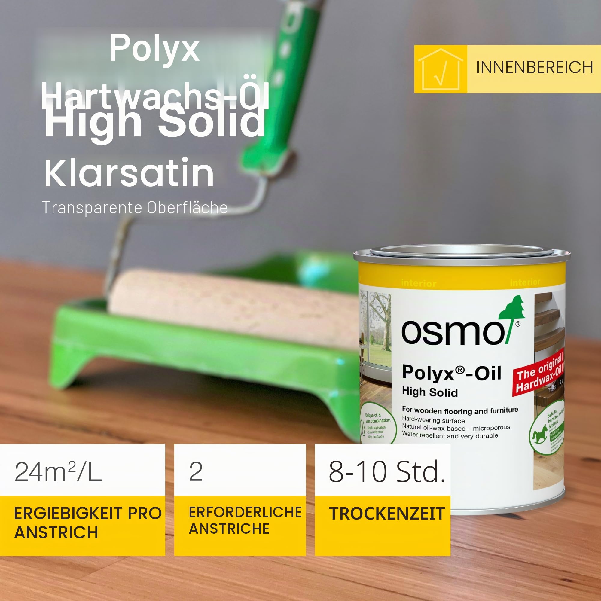 OSMO Polyx Öl 750 ml - Satin, 3032
