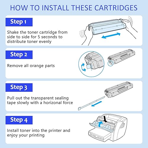 Miniatura 8 de Cartucho de tóner de repuesto compatible para impresoras HP 81X CF281X, color negro, para usar con impresoras Laser Jet Enterprise MFP M605 M604