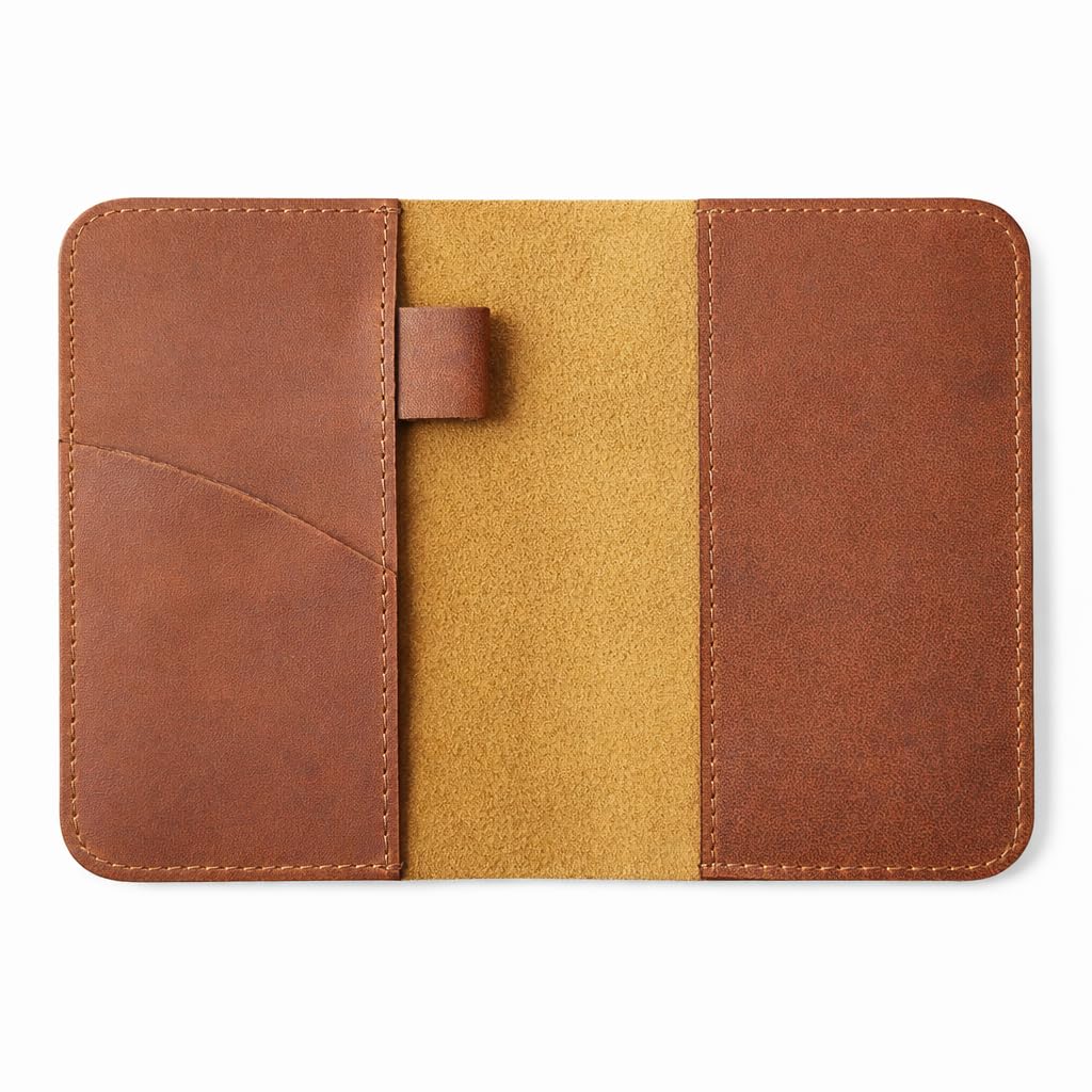 CestAntiQ Leather Field Notes Cover 3.5 x 5.5 in, Tan — image 1