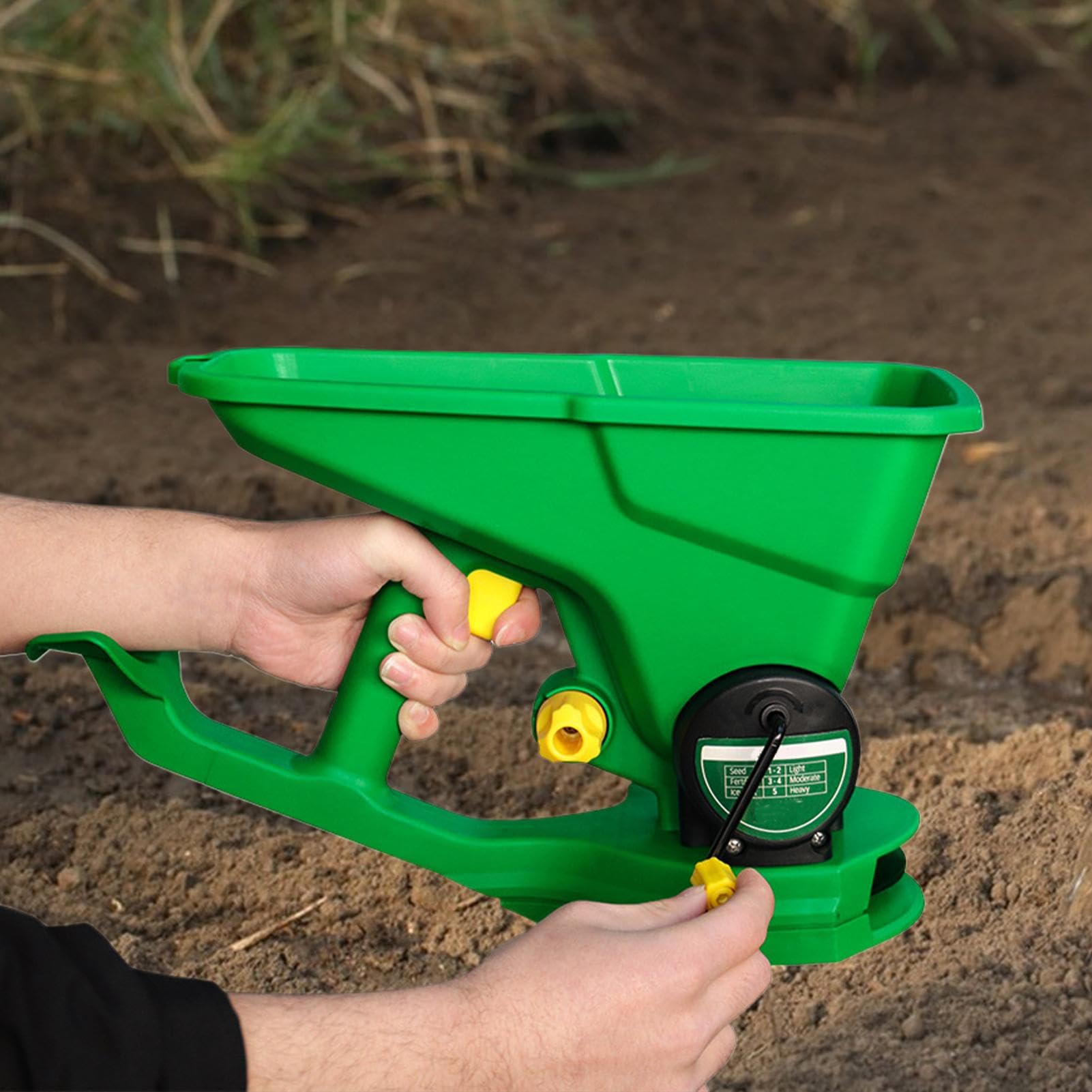 Spargitore per fertilizzanti a Mano in ABS, seminatrice per Agricoltura