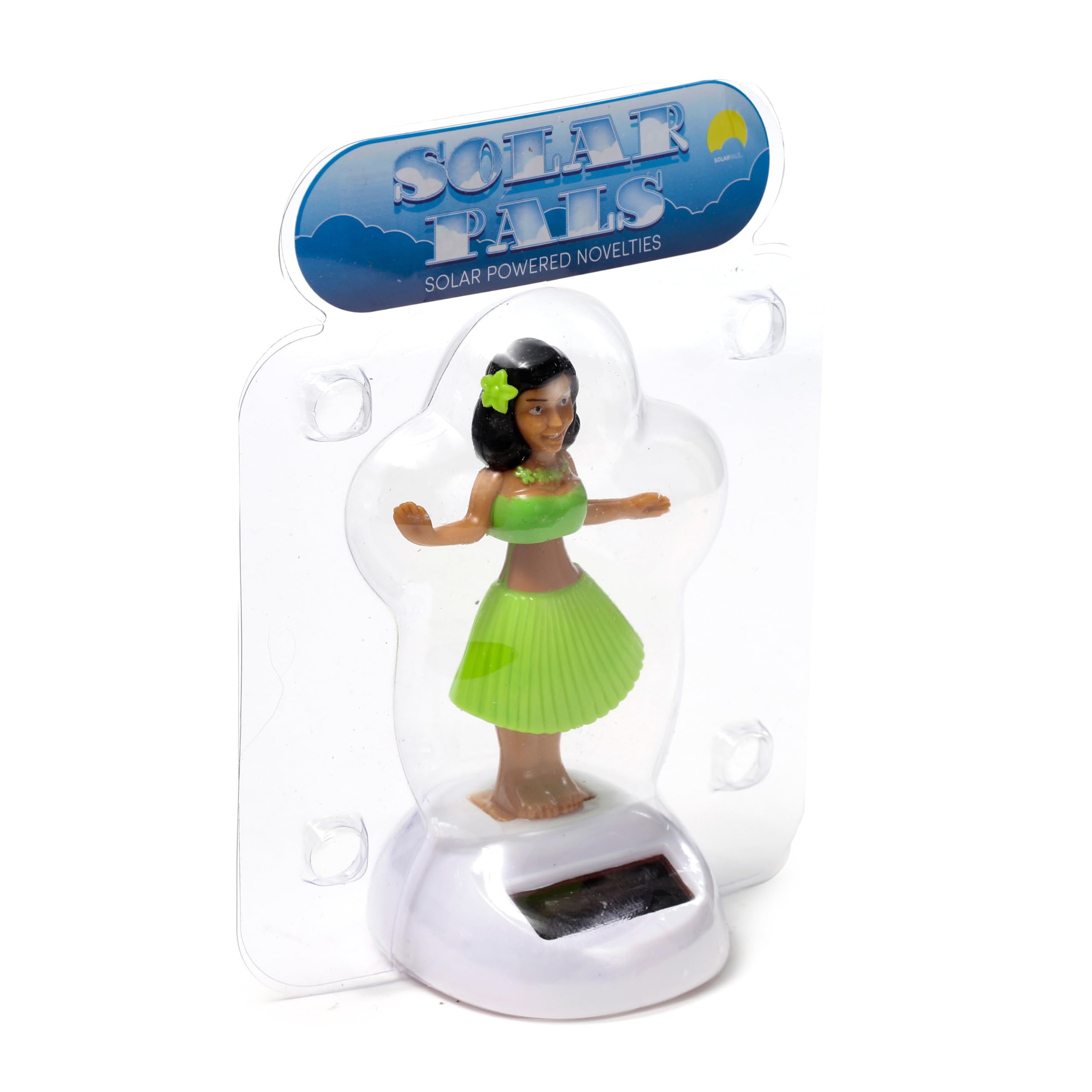 Puckator FF44 - Soprammobile Alimentato ad energia Solare, a Forma di Ballerina polinesiana 6 x 6 x 10 cm