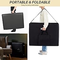 Vista 8 de KCC Mesa de masaje de espuma viscoelástica Premium portátil plegable, cama de masaje de altura ajustable, 213 cm de largo x 71 cm de ancho, cama