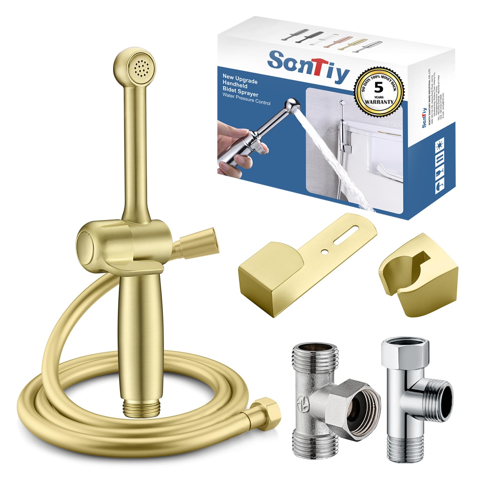 Bidet Handbrause mit Schlauch, SonTiy 7.9