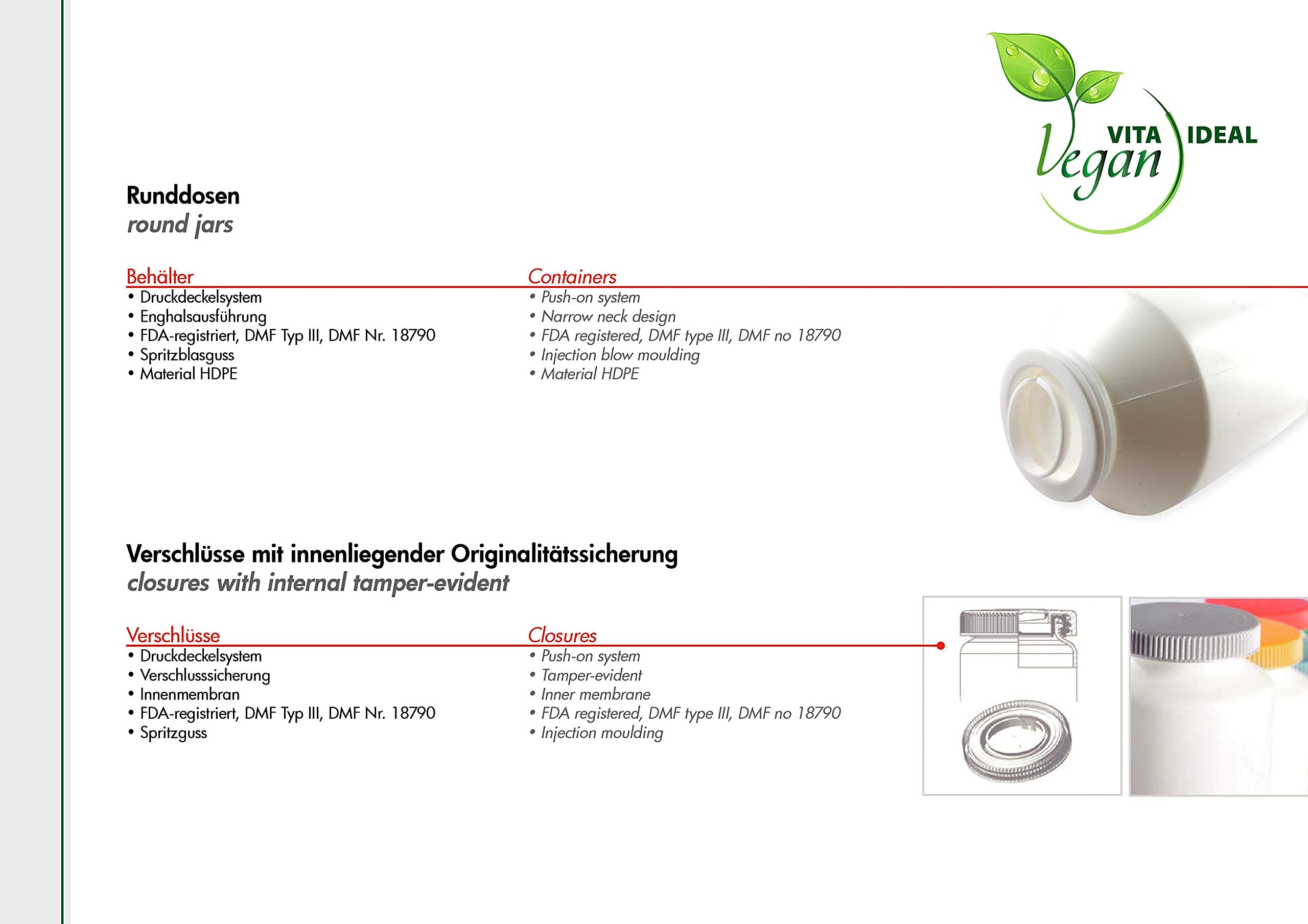 VITA IDEAL Vegan® ANDROGRAPHIS - Kraut 2x 360 KAPSELN - Chiretta Kraut - Tagesportion 800mg CHIRETTAKRAUT reines Pulver. Natürlich, pflanzlich und ohne Zusatzstoffe.