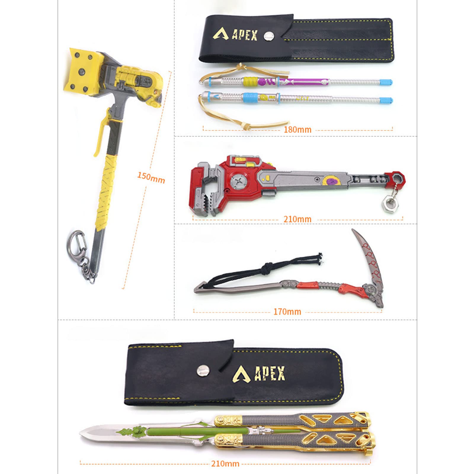 Amazon.co.jp: APEX グッズ スパレジェ 11点セット バタフライナイフ