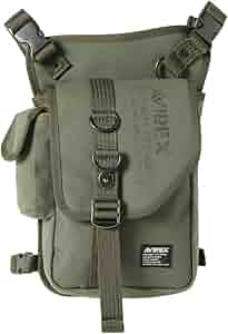 Amazon | (アヴィレックス)AVIREX 2WAYレッグバッグ カーキ(52