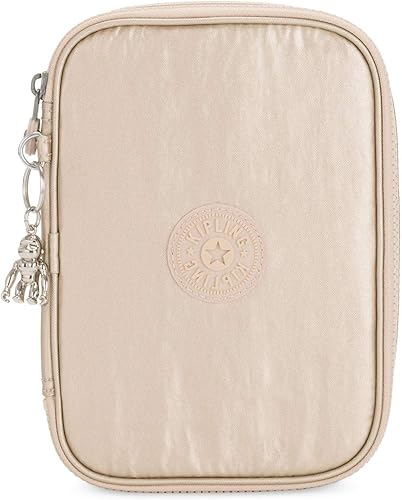 Miniatura 12 de Kipling Sabian - Mini bolso cruzado impreso, Negro Tonal, 1 Unidad (Paquete de 1), Casual Negro Tonal,Aqua Tides Metallic,cielo brillante,Caramelo