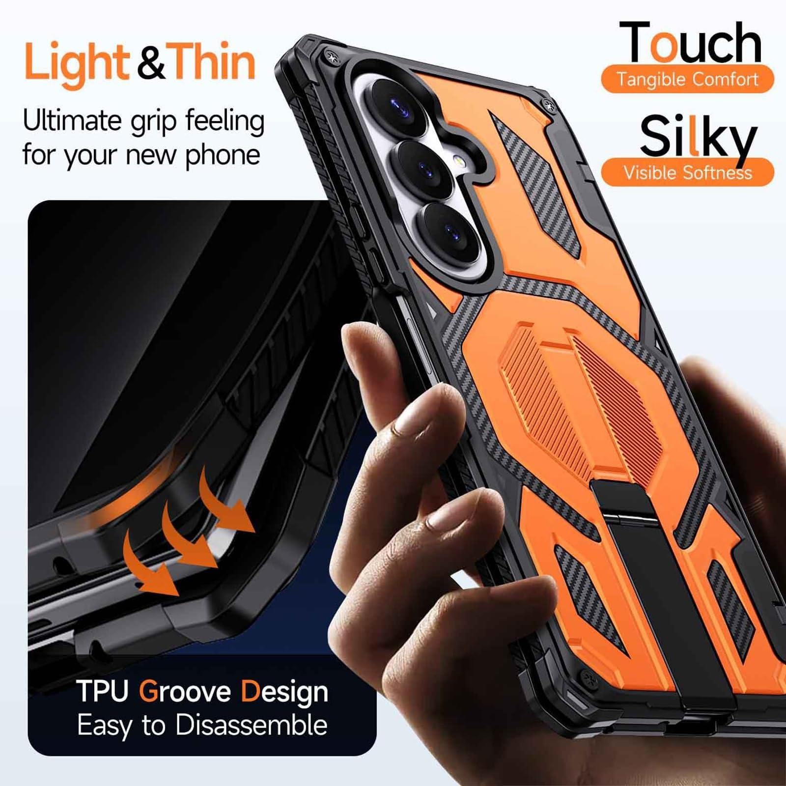 Funda magnética for Samsung Z Fold 8/Fold 8 Ultra Soporte