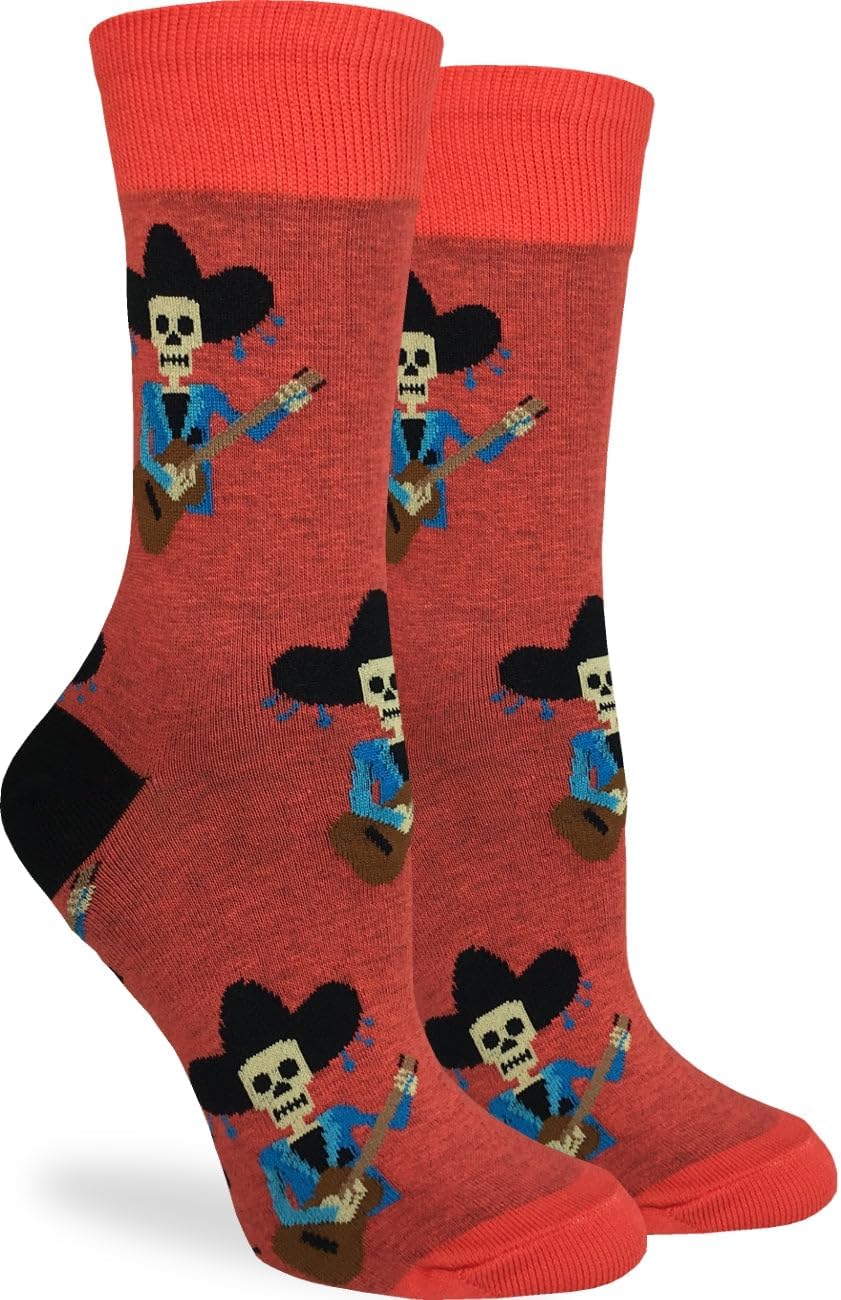 Good Luck Sock Women's Music, Bands, Musical Instruments Socks, Adult