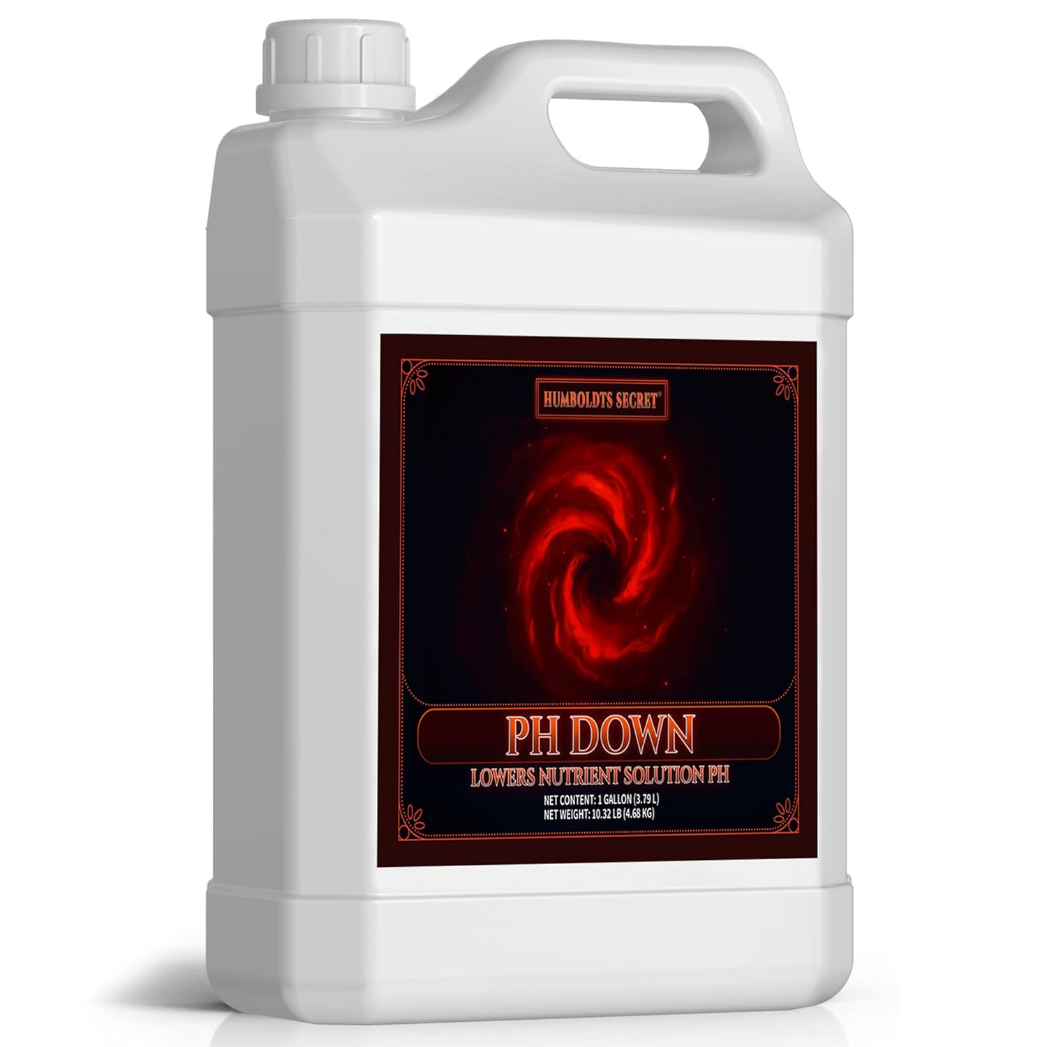 Humboldts Secret pH Down for Plants | Liquid pH Adjuster and Balancer for Soil Coco Hydroponics | Concentrated Phosphoric Acid Solution Supporting Nutrient Uptake and Strong Growth | 1 Gallon