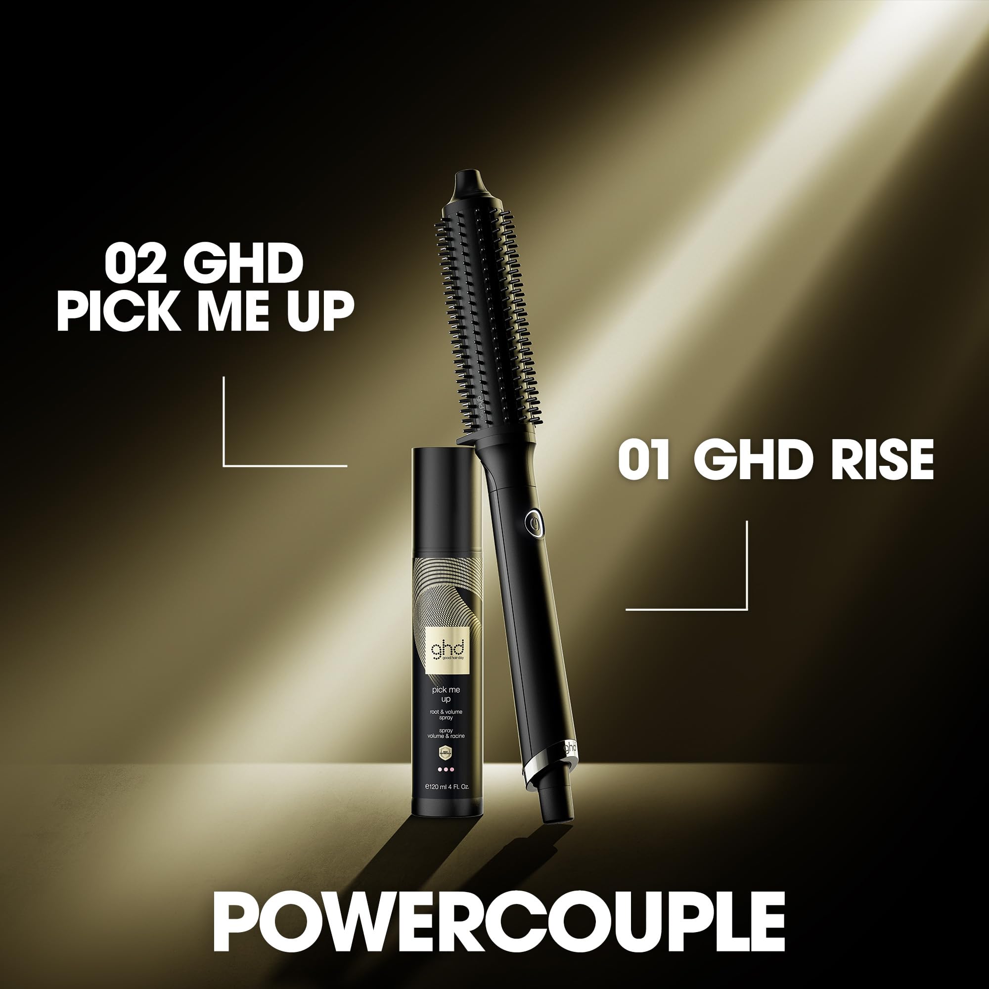 ghd rise Hot Brush: Lockenbürste & elektrische Rundbürste für mehr Volumen
