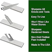 Vista 4 de Arkansas Piedra para afilar cuchillos - Duro 6"x2
