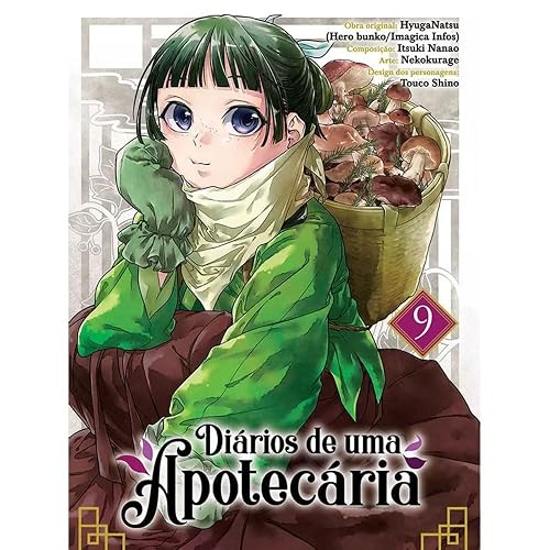 Diários de uma Apotecária vol. 9 — capa da edição Panini