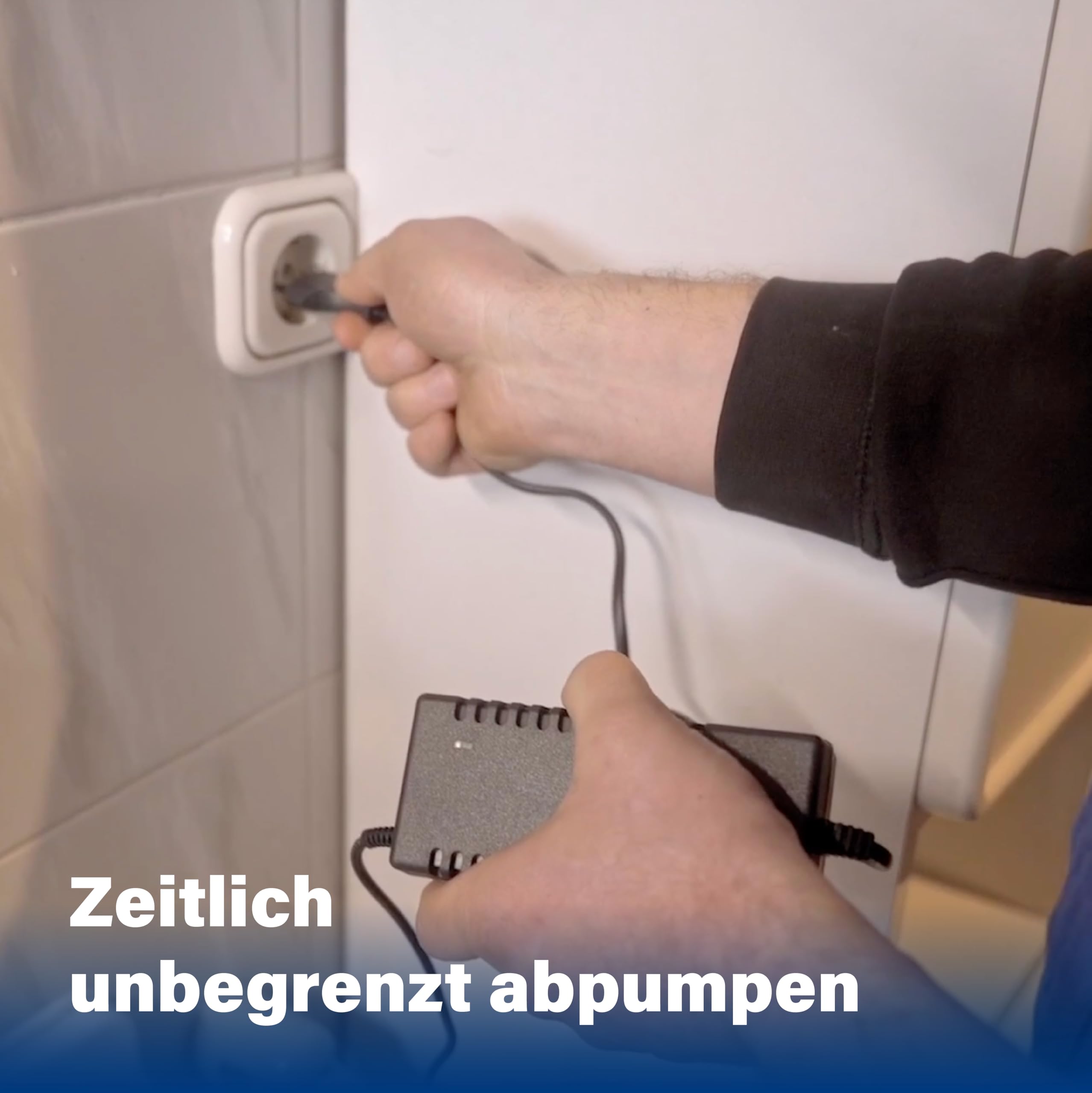 DERBLAUE® Pumpsystem für Wartungsarbeiten