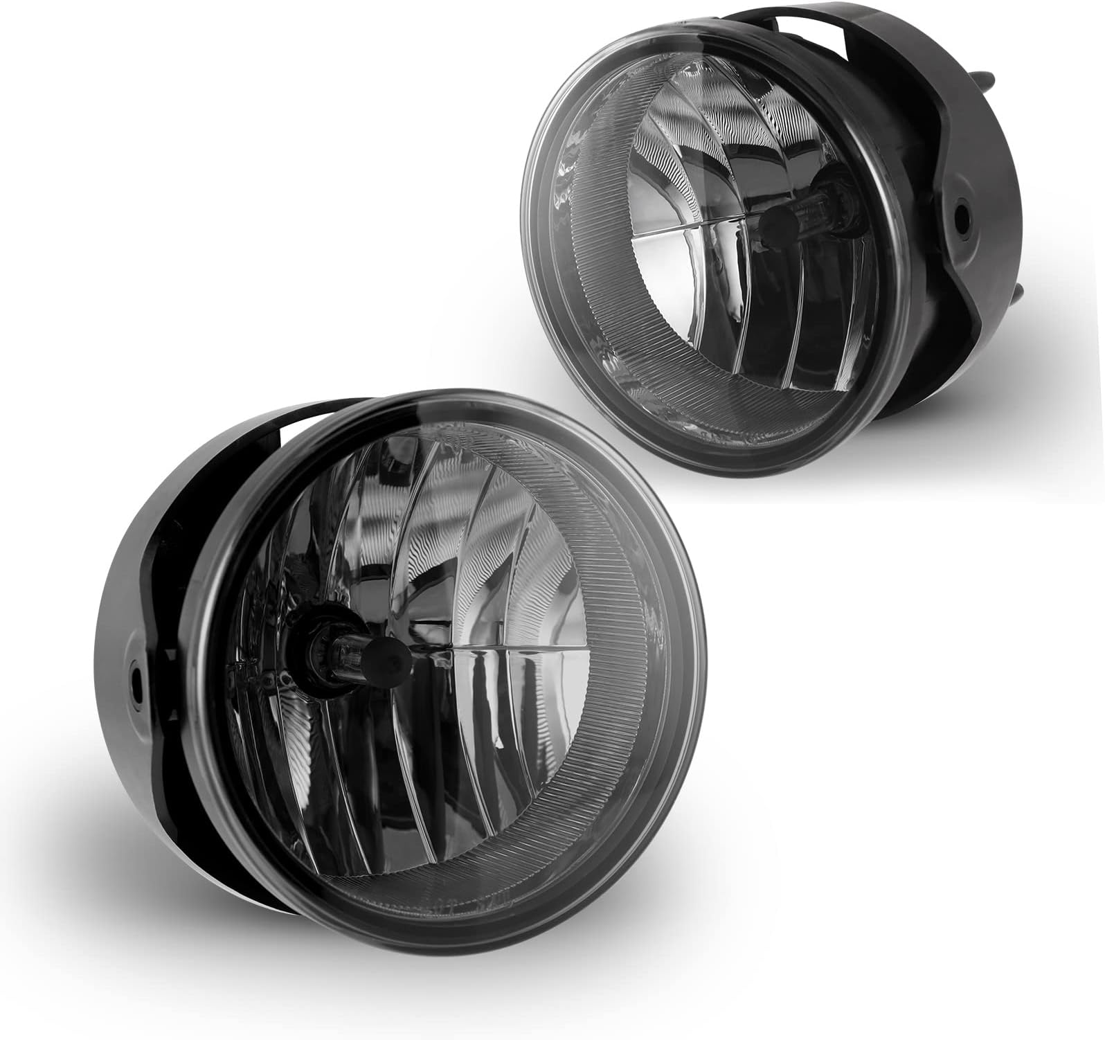 AUTOWIKI Fog Lights Fit for 2007-2014 Ford Expedition/ 2008-2011 Ford Ranger (Not Fit STX Package) With Smoke Lens 2PCS Fog Light Lamps Assembly Replacement