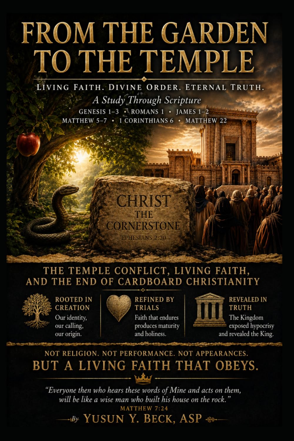 FROM THE GARDEN TO THE TEMPLE-The God Who Still Acts: The Temple Conflict, Living Faith, and the End of Cardboard Christianity