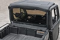 Vista 5 de SAUTVS Parabrisas trasero tintado oscuro para Can Am Defender, panel trasero resistente para Can-Am Defender HD5 HD7 HD8 HD9 HD10 Max 2016-2025