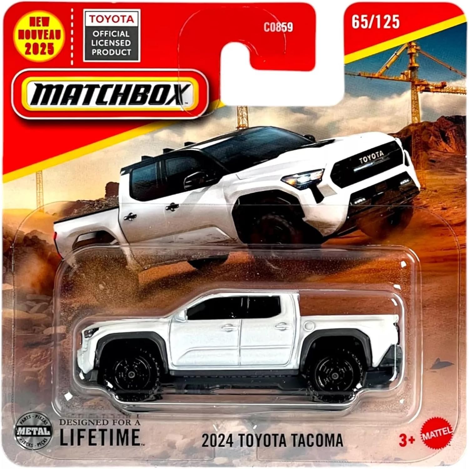 Matchbox - 2024 Toyota Tacoma - MB 65/125 - JBR28 - Short Card