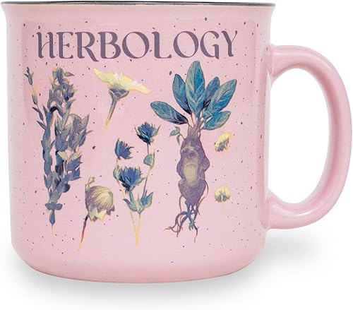 Miniatura 3 de Harry Potter Herbology - Taza de cerámica para cámper  Wizarding World Casual Drinkware para café, té  Capacidad para 20 onzas