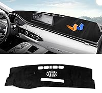 Vista 19 de Autorder Alfombrilla de Salpicadero para Rivian R1T 2022-2025 2026 Accesorios Cubierta de Salpicadero Manta de Salpicadero Franela Protección contra