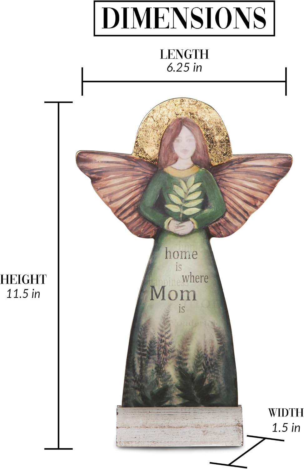 Pavilion Gift Company 62000 "Mom Angel Figurine, 10-1/2-Inch