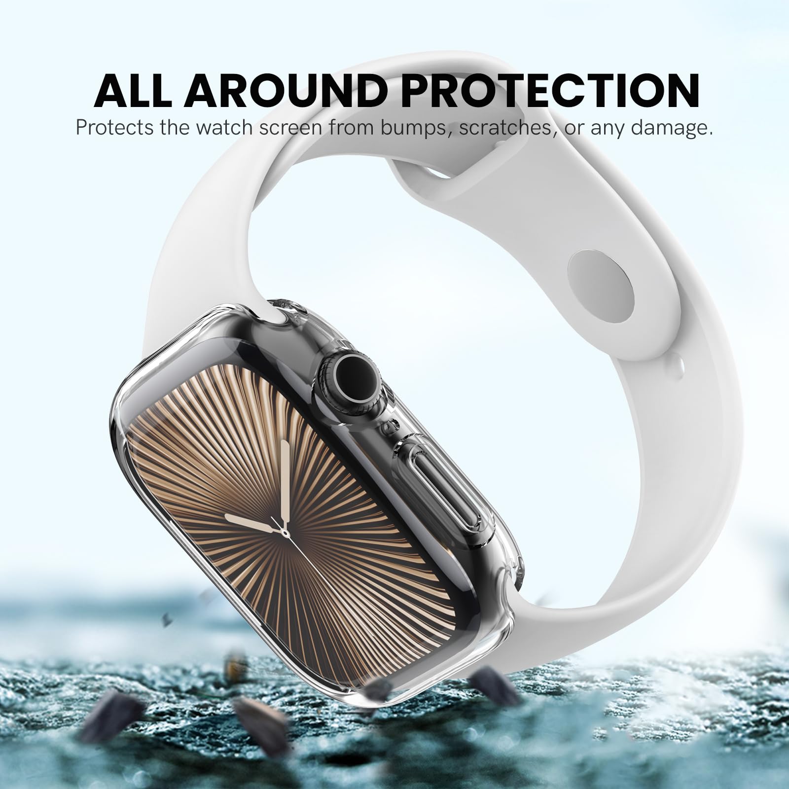 Delidigi for Apple Watch 11/10 Screen Protector 42mm - Image 3