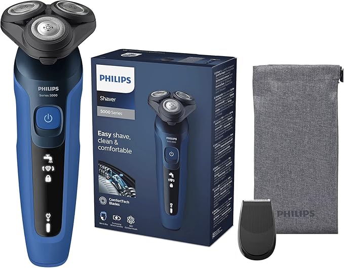 Philips Shaver Series 5000, Wet and Dry Electric Shaver, ComfortTech
