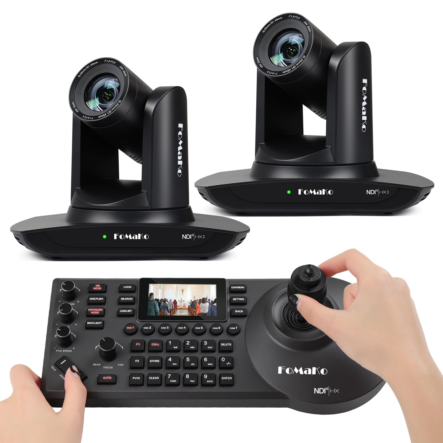 Amazon.com : FoMaKo NDI Camera, Support NDI 6 & NDI HX3, AI