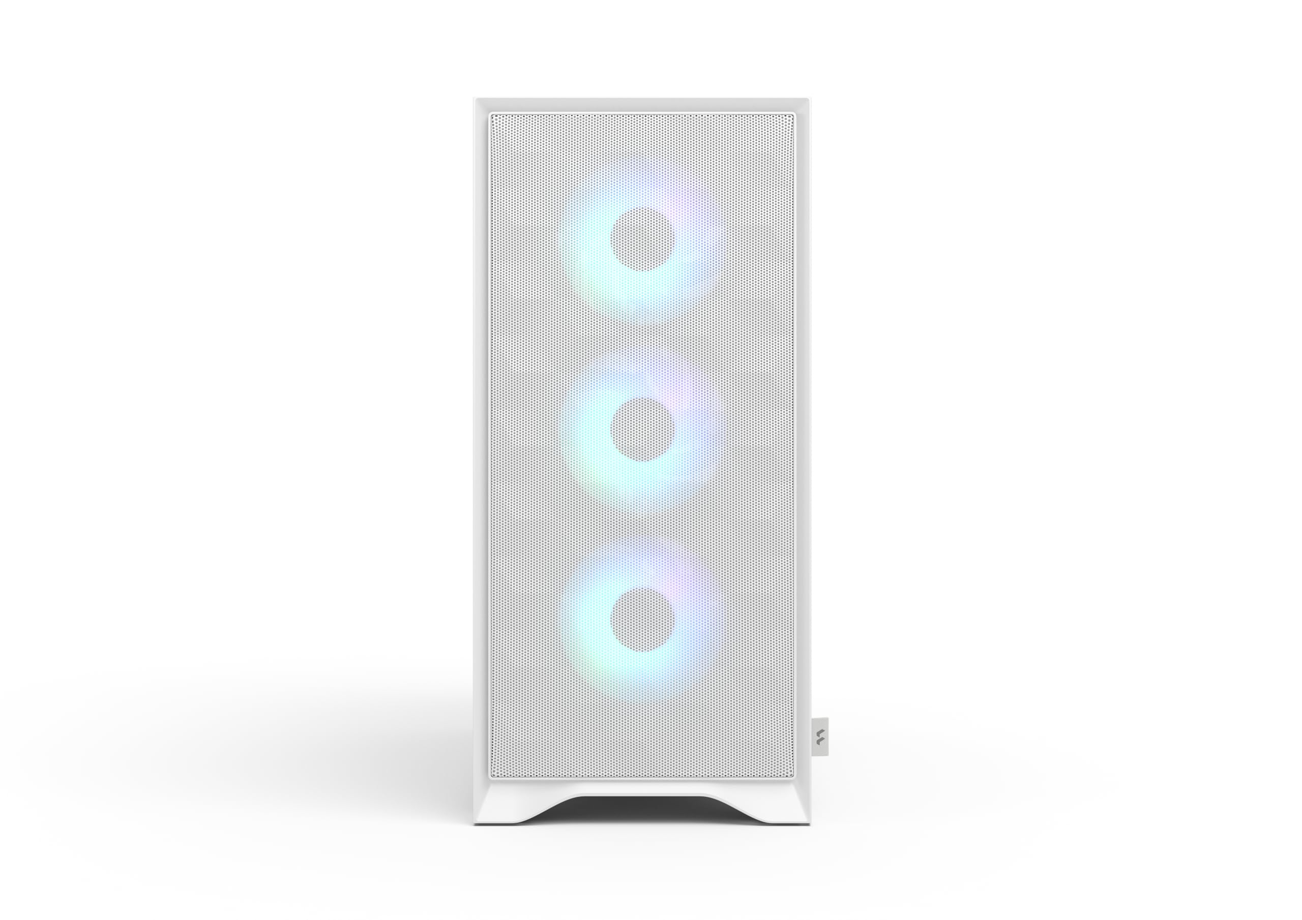 Fractal Design Pop 2 Air White RGB - Tempered Glass - Performance Airflow PC Gaming Case - Mesh Front Panel - Three 120 mm RGB Fans Included - Spacious Interior - ATX/mATX/ITX Motherboard Support