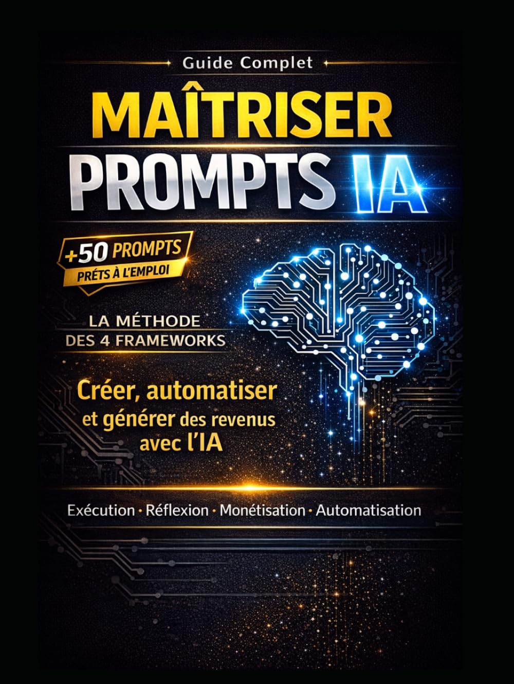 Maîtriser les Prompts IA: La méthode complète pour obtenir des résultats puissants avec ChatGPT, automatiser votre travail et générer des revenus avec ... artificielle (LIVRE IA EN FRANCAIS)