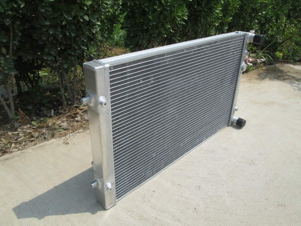 Aluminum Radiator For 1999-2005 2000 2001 2002 2003 2004 VW Volkswagen Golf MT MK4 1.8T 1.9 2.0 2.8 Dual Pass