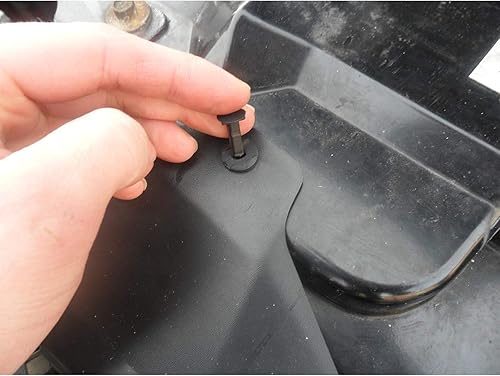 Vista 8 de GOOACC 100 clips de remache de nailon para GM 21030249 para Ford N807389S, 1 removedor de sujetadores adicionales 100 clips de 0.315 in + removedor