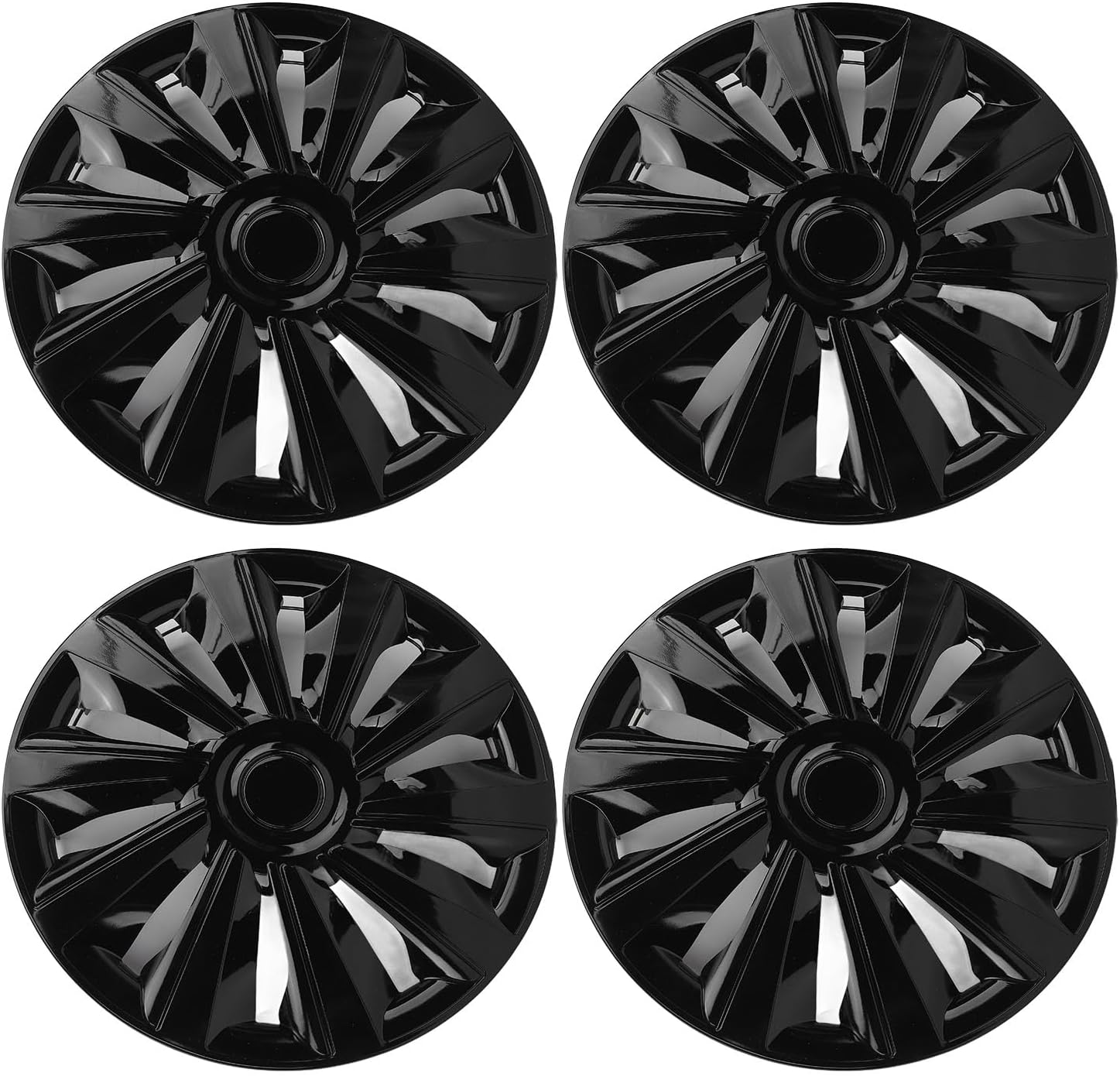 Fit 14-Inch Wheel Hubcap Set of 4, ABS for Steel Wheel