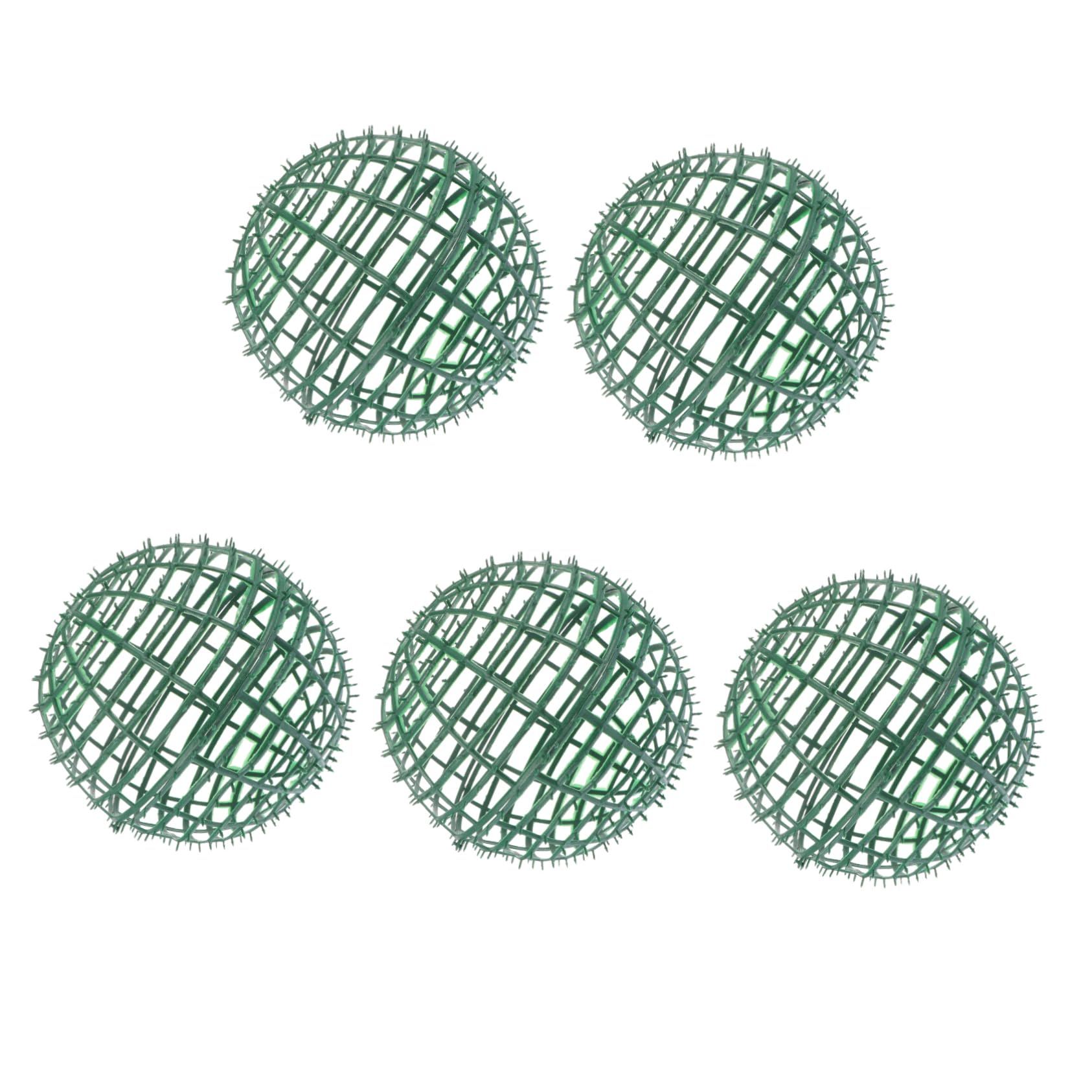 Cabilock 5 Pcs Plastic Floral Rack Plastic Frame for Artificial Boxwood Topiary Ball Indoor Plants Flower Shelf Holder Plant Climbing Stake A Frame Garden Supply Wedding Bladder