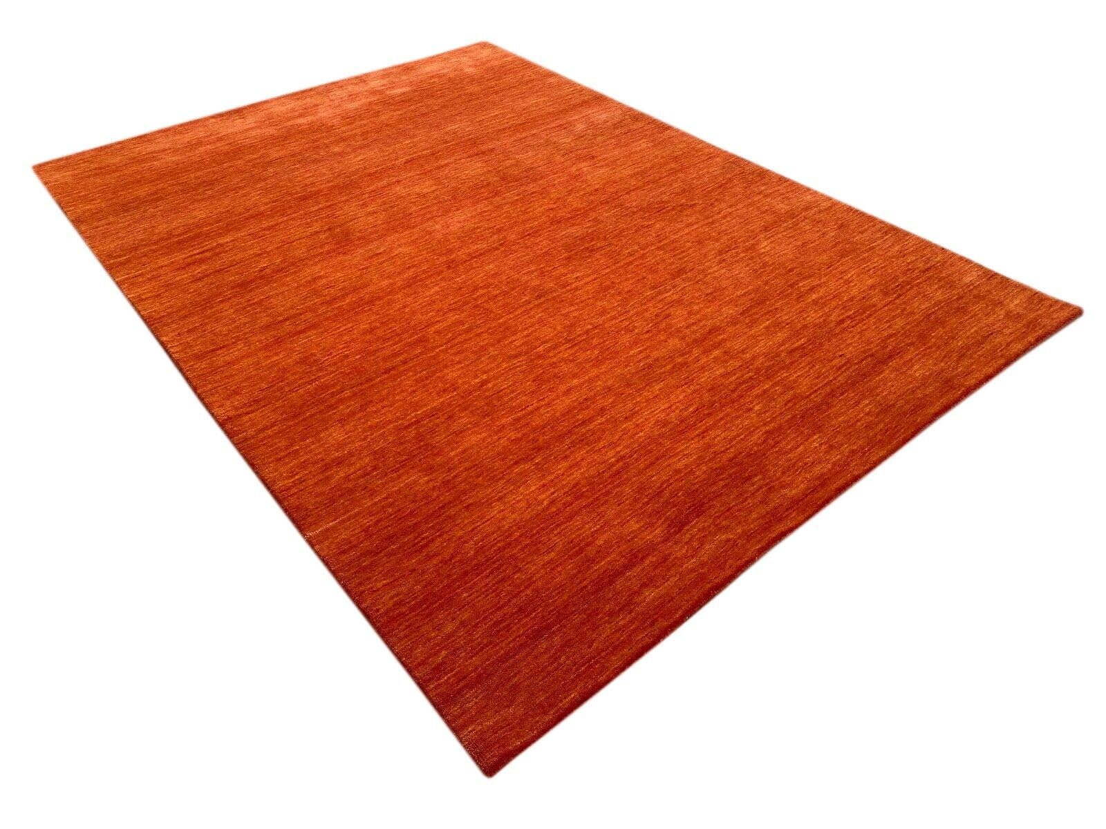 Tappeto orientale terracotta arancione, 140 x 200 cm, in lana