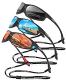 FAGUMA Polarized Sports Sunglasses For Men Cycling Driving Fishing UV400 Protection