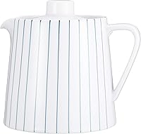 Vista 6 de Nishai Pottery - Tetera de cerámica de 4.1 x 4.5 in (4.1 x 4.5 in), color amarillo