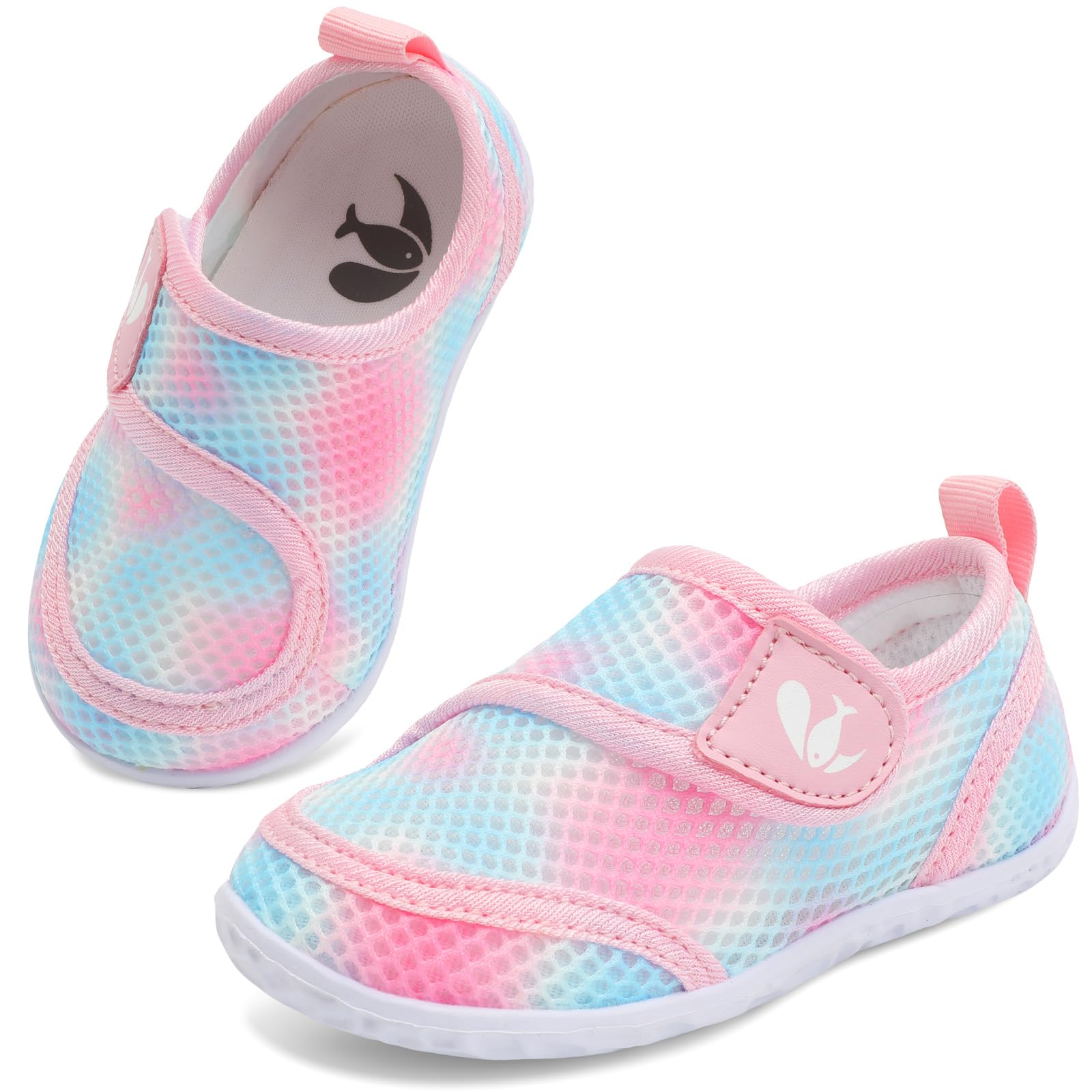FEETCITY Toddler Water Shoes Boys Girls Swim Shoes Quick Dry Kids Aqua Socks Barefoot for Beach Swimming Pool
