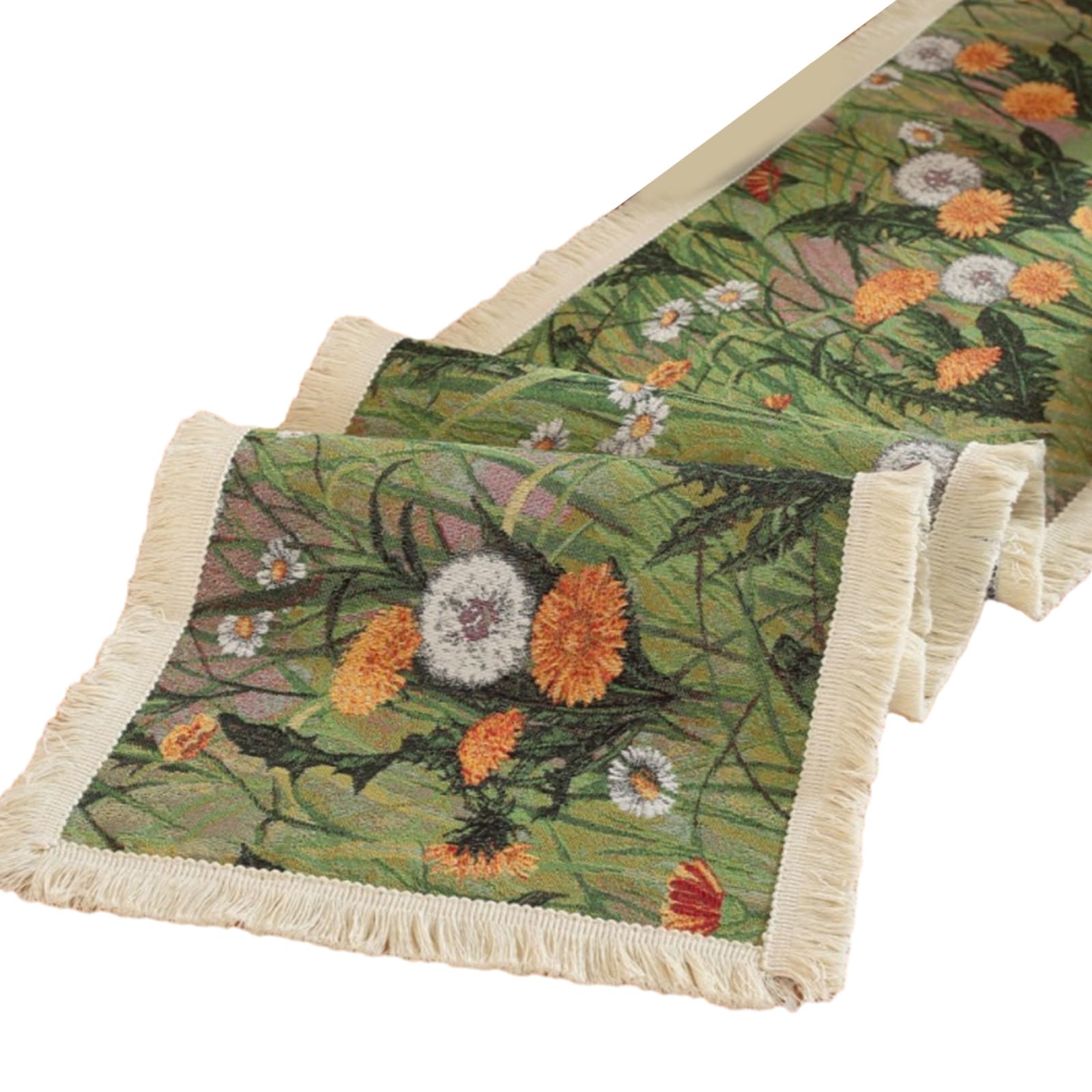 Nappes rectangulaires colorées oiseaux pour art de la table haut de gamme